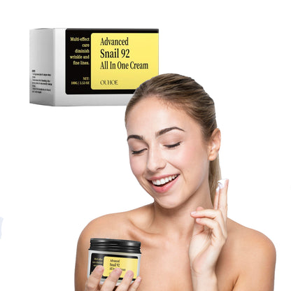 Crema facial de caracol – Hidratación y regeneración profunda